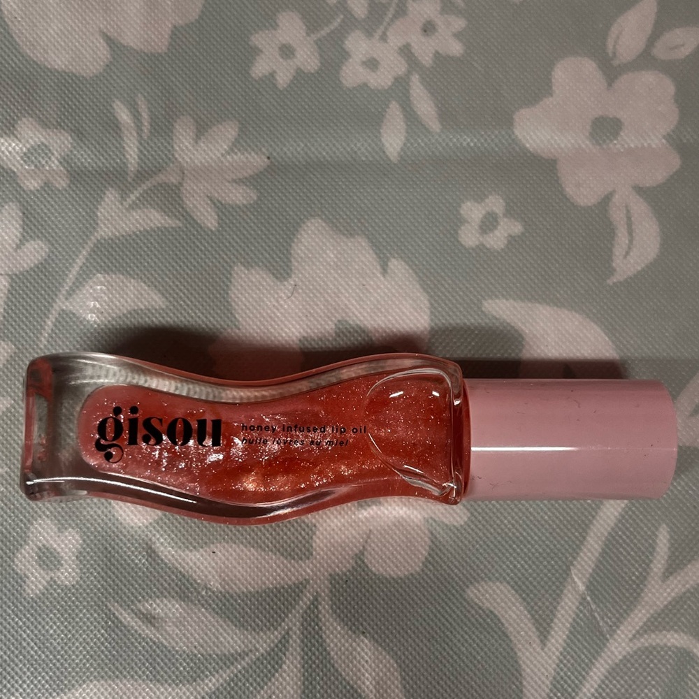 Gusty Honey Infused Lip Oil - Shimmering Pink
